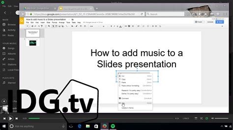 how do you add music to google slides and what is the history of google slides?