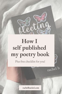 how to publish a poetry book for free: a journey into the world of self-publishing